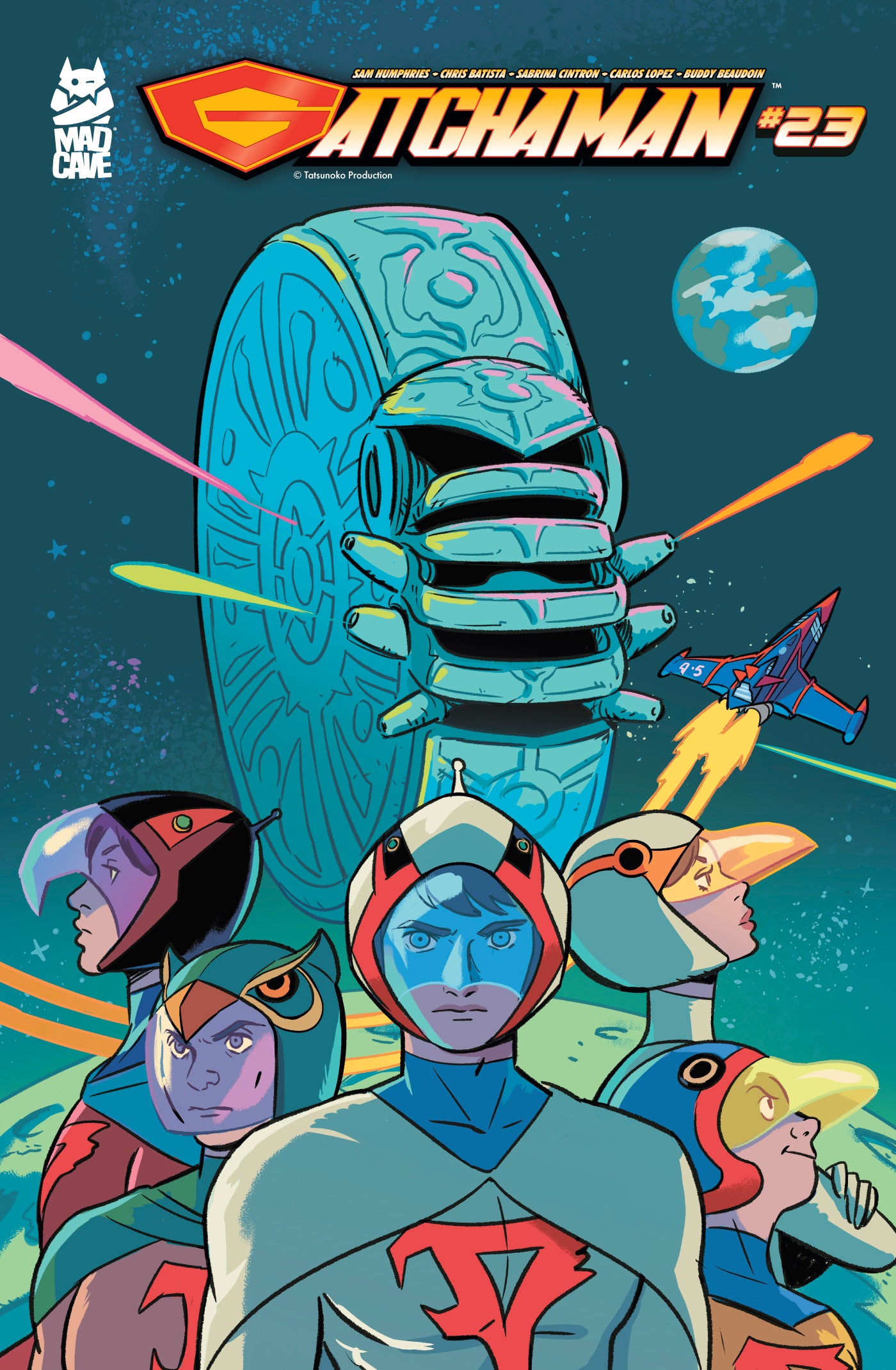GATCHAMAN #23 CVR B NATACHA BUSTOS VAR