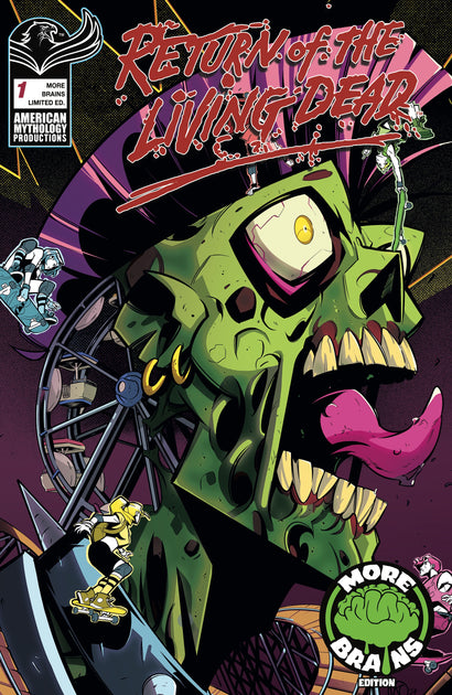 RETURN LIVING DEAD #1 ANDREA ARCARI MORE BRAINS LIMITED