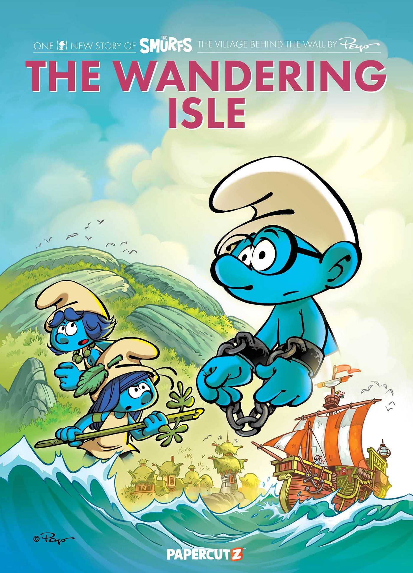 SMURFS VILLAGE TP VOL 06 THE WANDERING ISLE