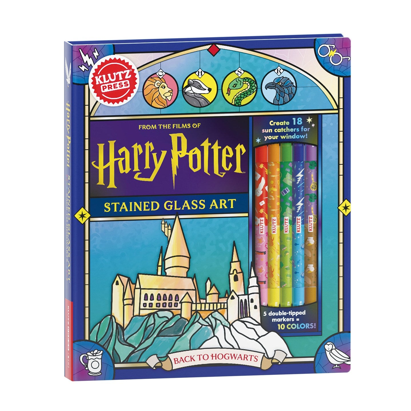 HARRY POTTER STAINED GLASS HC BACK TO HOGWARTS