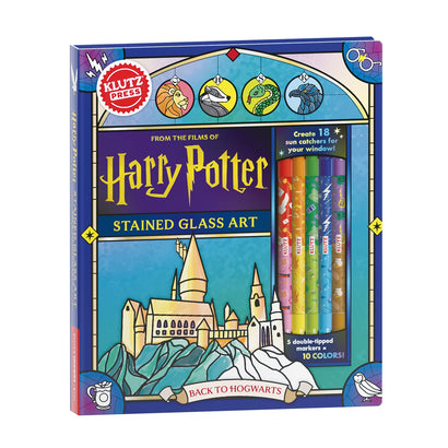 HARRY POTTER STAINED GLASS HC BACK TO HOGWARTS