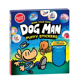 MAKE YOUR OWN DOG MAN PUFFY STICKERS HC