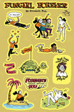 FUNGIRL FOREVER STICKER SHEET