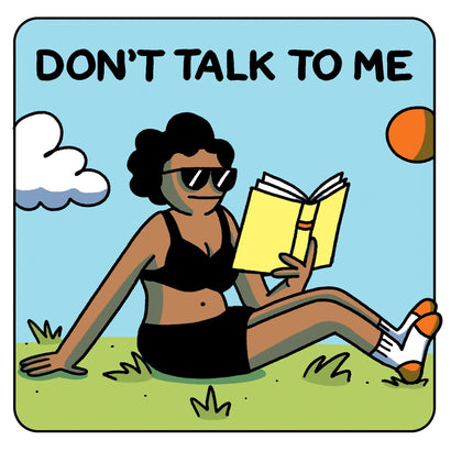 FUNGIRL FOREVER DONT TALK TO ME STICKER