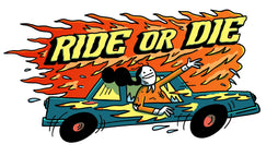FUNGIRL FOREVER RIDE OR DIE STICKER