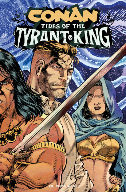 CONAN THE BARBARIAN TIDES OF THE TYRANT KING #3 (OF 4) CVR B JESUS MERINO VAR