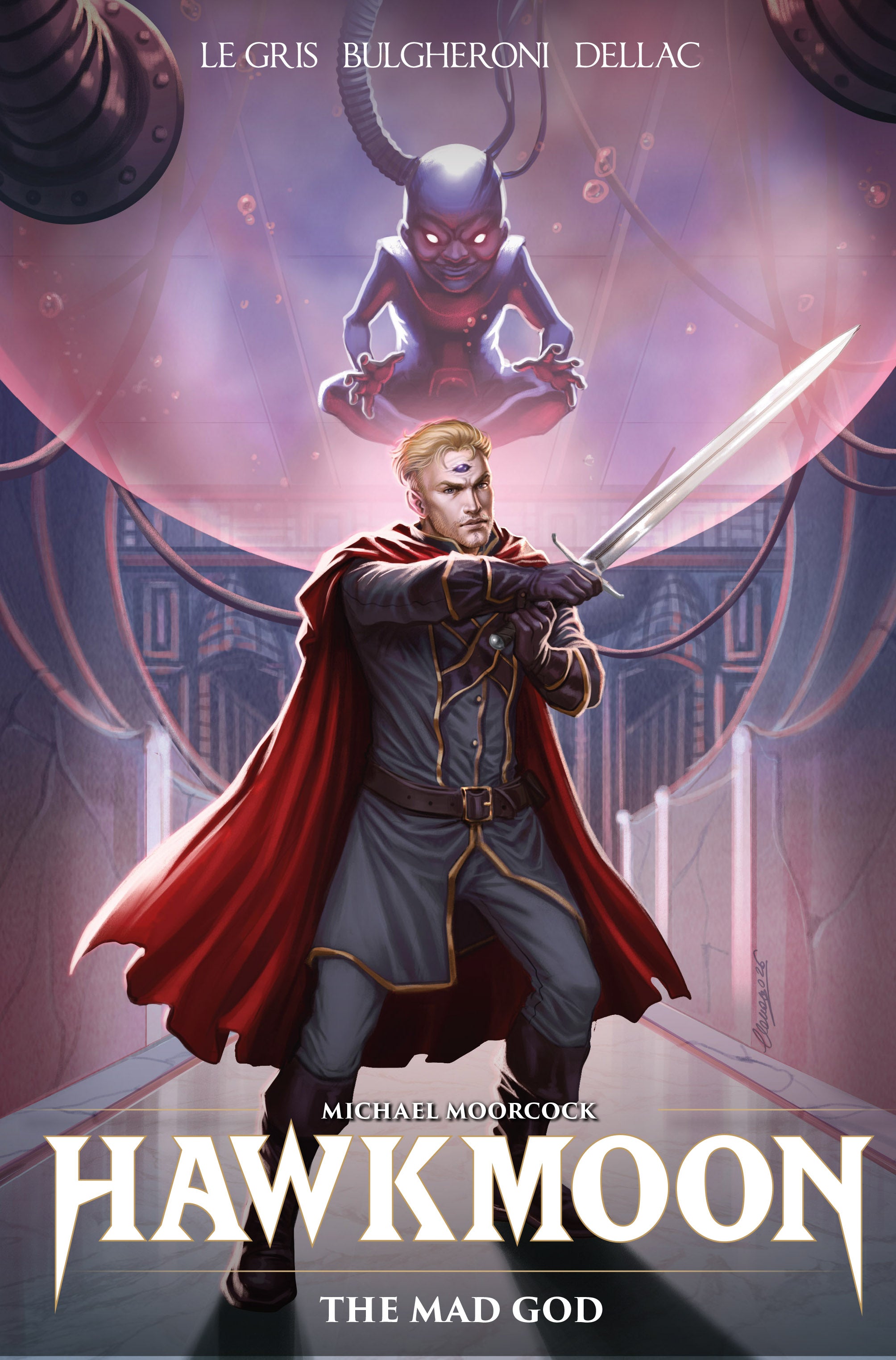 HAWKMOON THE MAD GODS AMULET #2 (OF 2) CVR B CLAUDIA IANNICIELLO VAR