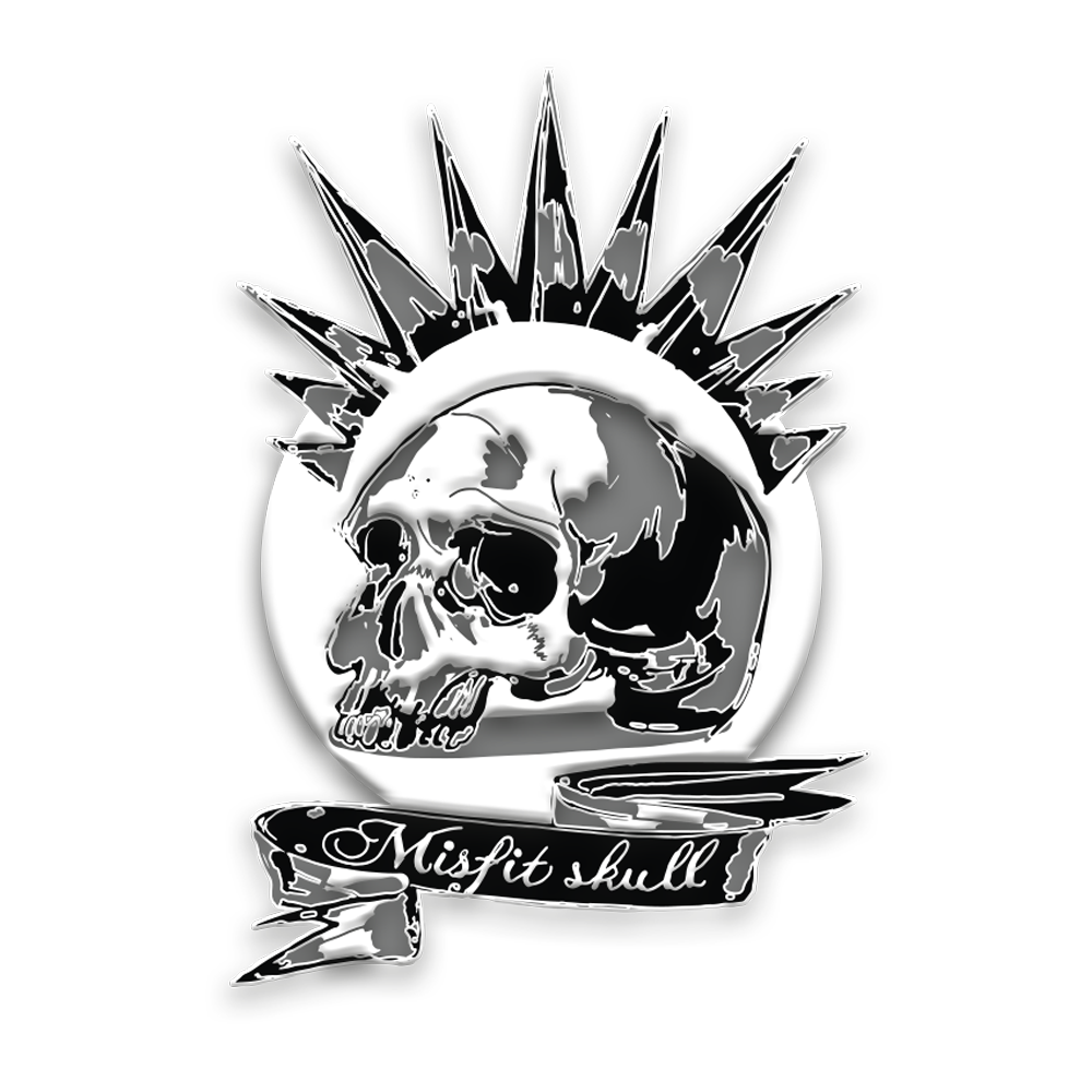 LIFE IS STRANGE MISFIT SKULL ENAMEL PIN BADGE