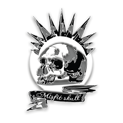 LIFE IS STRANGE MISFIT SKULL ENAMEL PIN BADGE