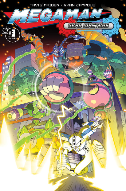 MEGA MAN GEAR MASTERS #3 (OF 5) CVR A RYAN JAMPOLE