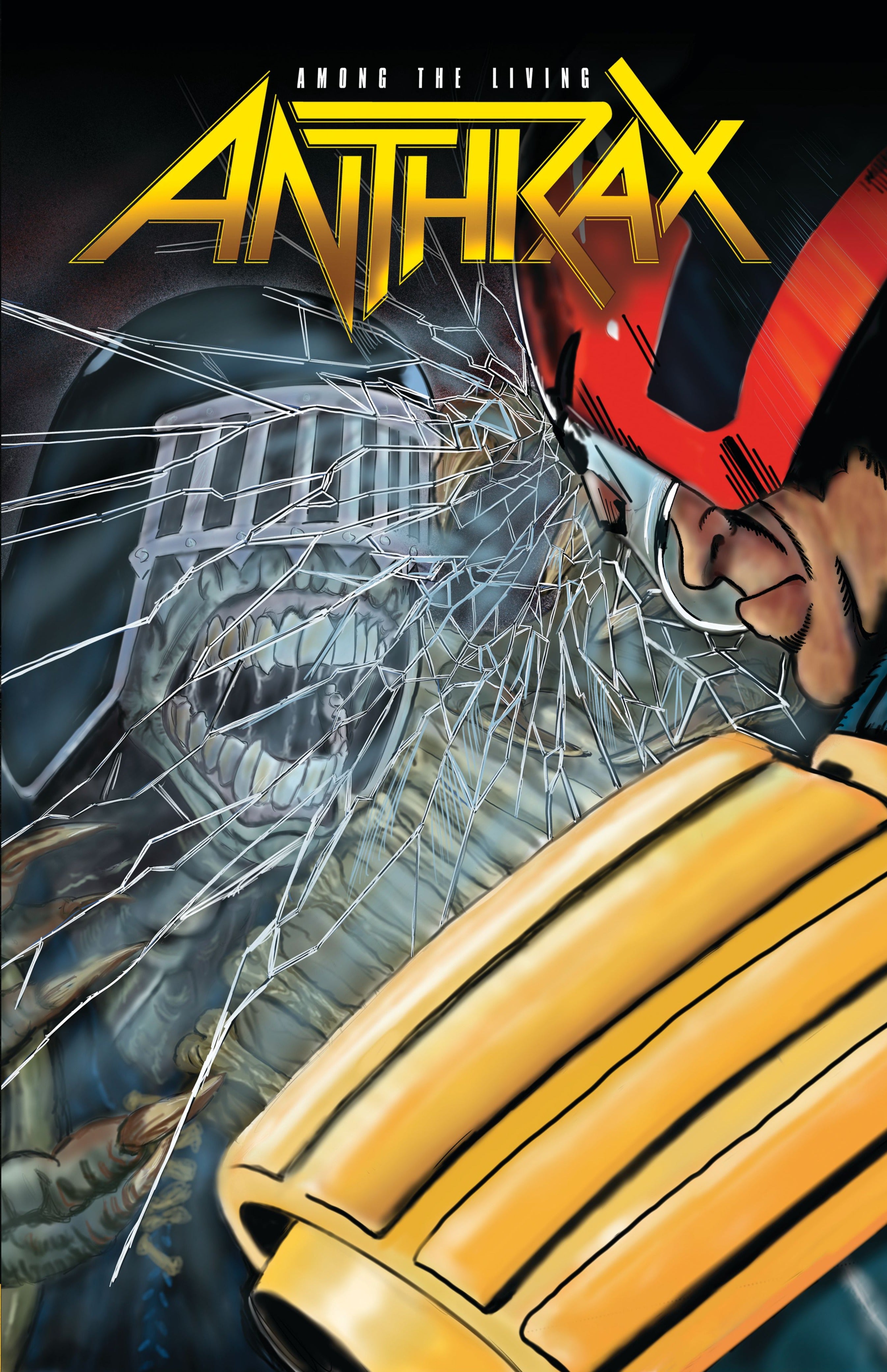 ANTHRAX HC AMONG THE LIVING JUDGE DREDD EDITION