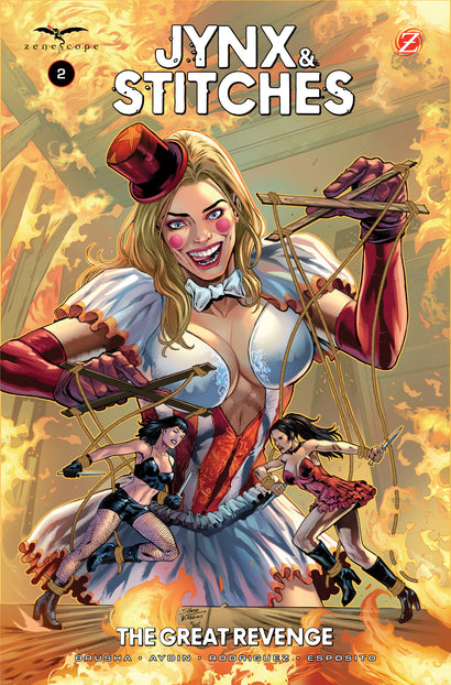 JYNX AND STITCHES THE GREAT REVENGE #2 (OF 3) CVR B IGOR VITORINO VAR