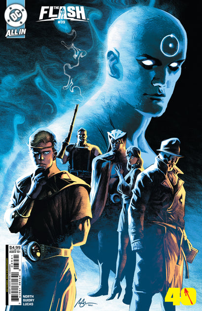 FLASH #39 CVR D RAFAEL ALBUQUERQUE WATCHMEN 40TH ANNIVERSARY CARD STOCK VAR