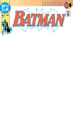 BATMAN #497 FACSIMILE EDITION CVR B BLANK CARD STOCK VAR