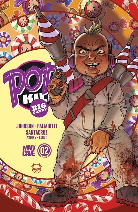 POP KILL BIG CANDY #2 (OF 4) CVR E DAVE JOHNSON CARDSTOCK FOIL VAR