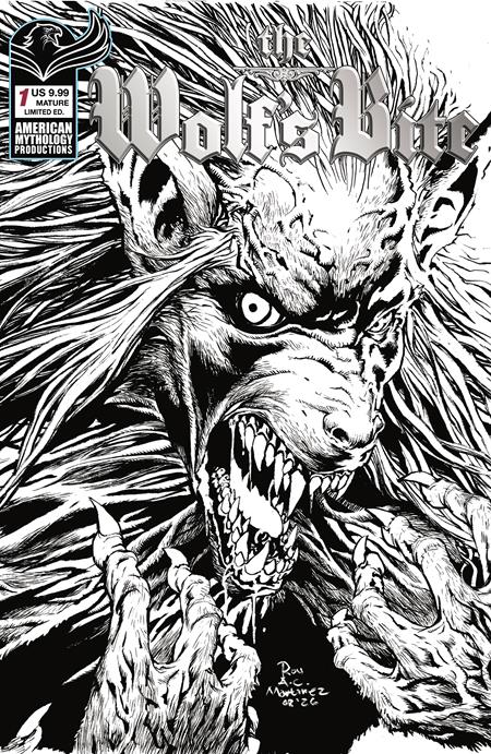 WOLFS BITE #1 (ONE SHOT) CVR C ROY ALLAN MARTINEZ B&W LIMITED EDITION VAR