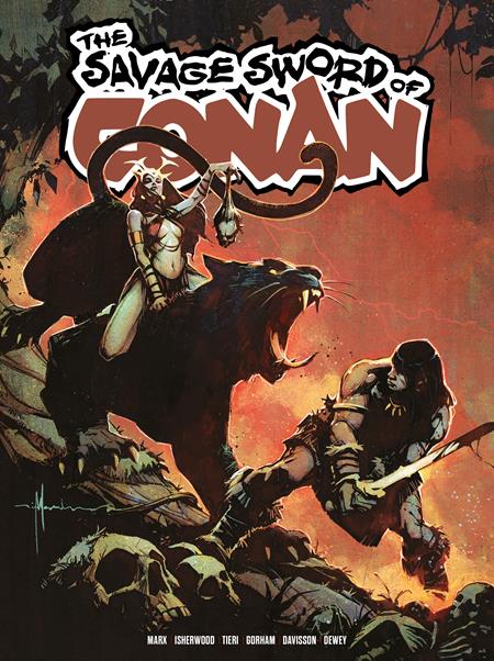 SAVAGE SWORD OF CONAN #17 CVR B NICK MARINKOVICH VAR