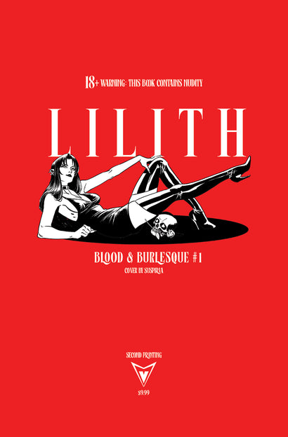 LILITH BLOOD AND BURLESQUE #1 (OF 5) 2ND PTG CVR E SUSPIRIA NSFW BLACK BAG VAR