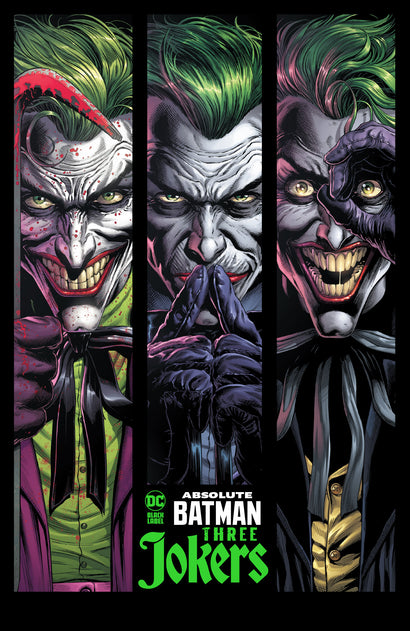 ABSOLUTE BATMAN THREE JOKERS HARDCOVER 