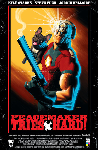 PEACEMAKER TRIES HARD HARDCOVER