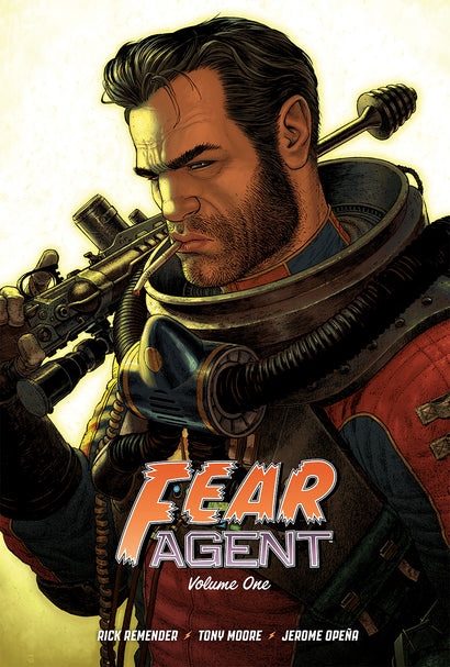 FEAR AGENT 20TH ANNIVERSARY DELUXE EDITION HARDCOVER VOL 01 CVR A MOORE