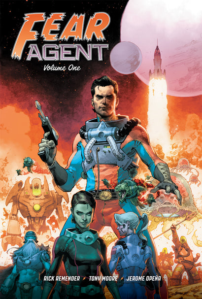 FEAR AGENT 20TH ANNIVERSARY DLX EDITION HARDCOVER VOL 01 CVR B OPENA VAR