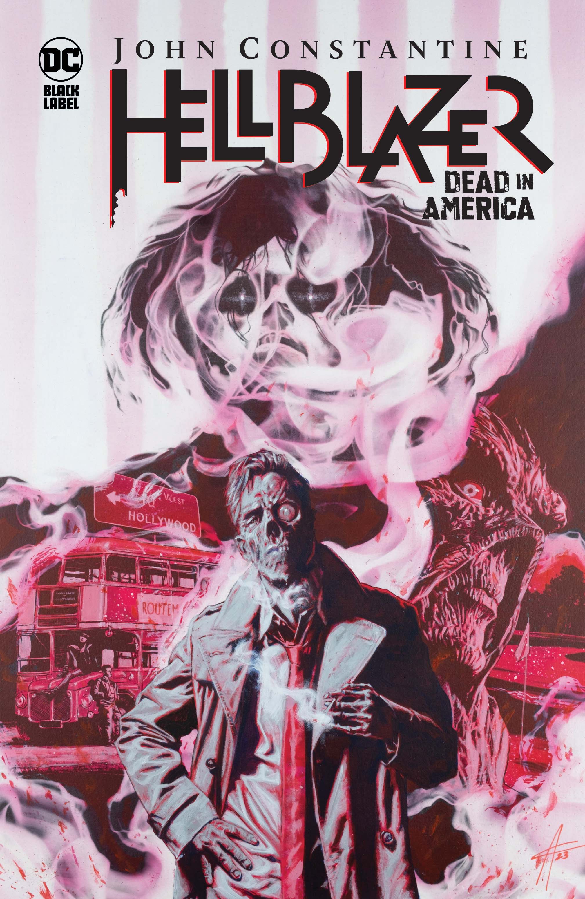JOHN CONSTANTINE HELLBLAZER DEAD IN AMERICA HARDCOVER 