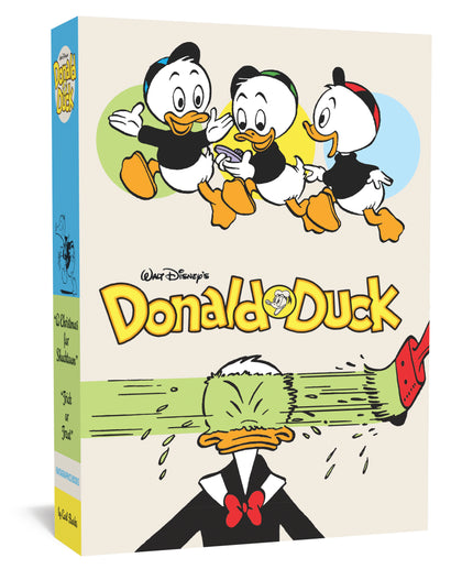 WALT DISNEYS DONALD DUCK GIFT BOX SET A CHRISTMAS FOR SHACKTOWN & TRICK OR TREAT VOLS 11 & 13 HARDCOVER
