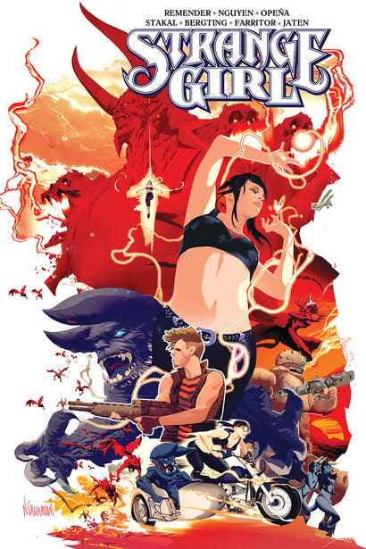 STRANGE GIRL HARDCOVER 20TH ANNIVERSARY DELUXE EDITION