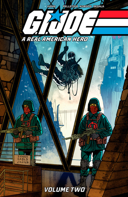 GI JOE A REAL AMERICAN HERO TRADE PAPERBACK VOL 02 DIRECT MARKET EXCLUSIVE DANNY EARLS CVR