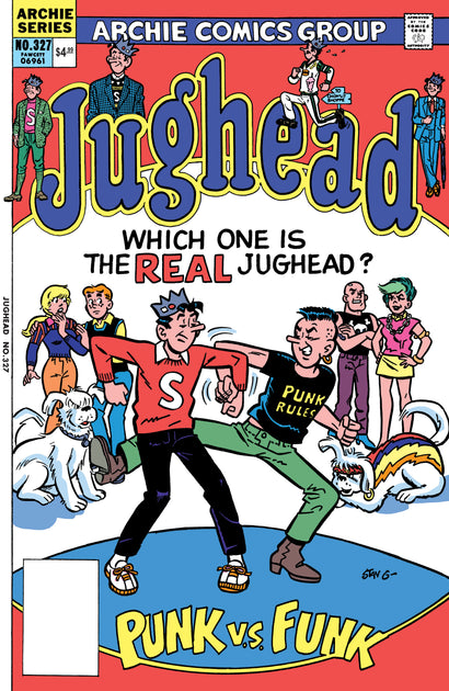 ARCHIE FACSIMILE #10 JUGHEAD (#327) COVER A STAN GOLDBERG