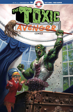 TOXIC AVENGER COMICS #6 COVER A FRED HARPER