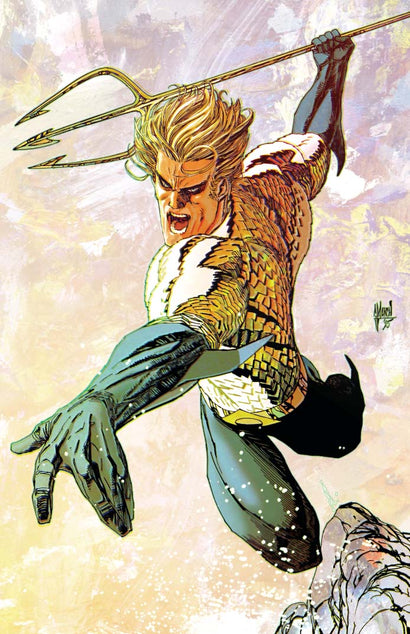 AQUAMAN #12 COVER B GUILLEM MARCH CARD STOCK VARIANT (DC K.O.)