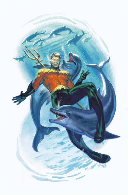 AQUAMAN #12 COVER C DAVID TALASKI CARD STOCK VARIANT (DC K.O.)