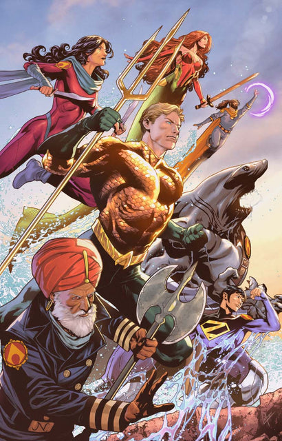 AQUAMAN #12 COVER D LUCAS MEYER CARD STOCK VARIANT (DC K.O.)