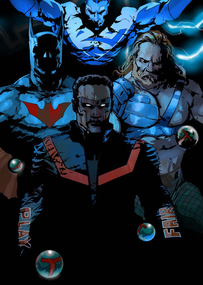 JUSTICE LEAGUE UNLIMITED #14 COVER E STEVAN SUBIC GLOW-IN-THE-DARK VARIANT (DC K.O.)