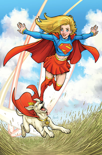 SUPERGIRL #8 COVER C TODD NAUCK CARD STOCK VARIANT