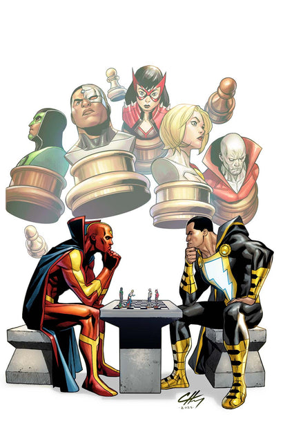 JUSTICE LEAGUE RED #5 COVER A CLAYTON HENRY