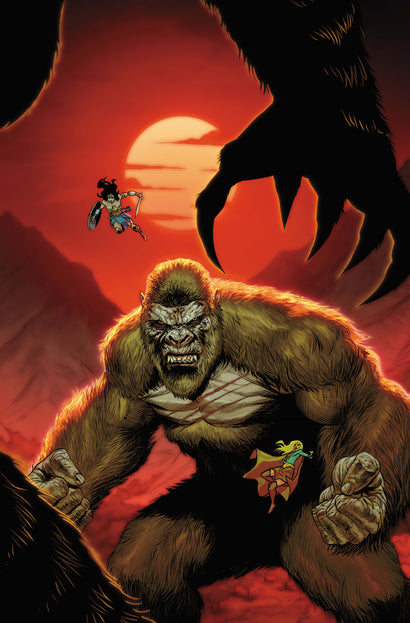 JUSTICE LEAGUE VS GODZILLA VS KONG 2 #6 COVER A CHRISTIAN DUCE