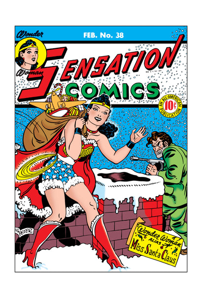 SENSATION COMICS #38 FACSIMILE EDITION COVER A HARRY G PETER