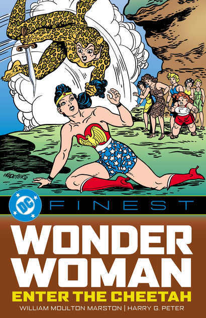 DC FINEST WONDER WOMAN ENTER THE CHEETAH TRADE PAPERBACK