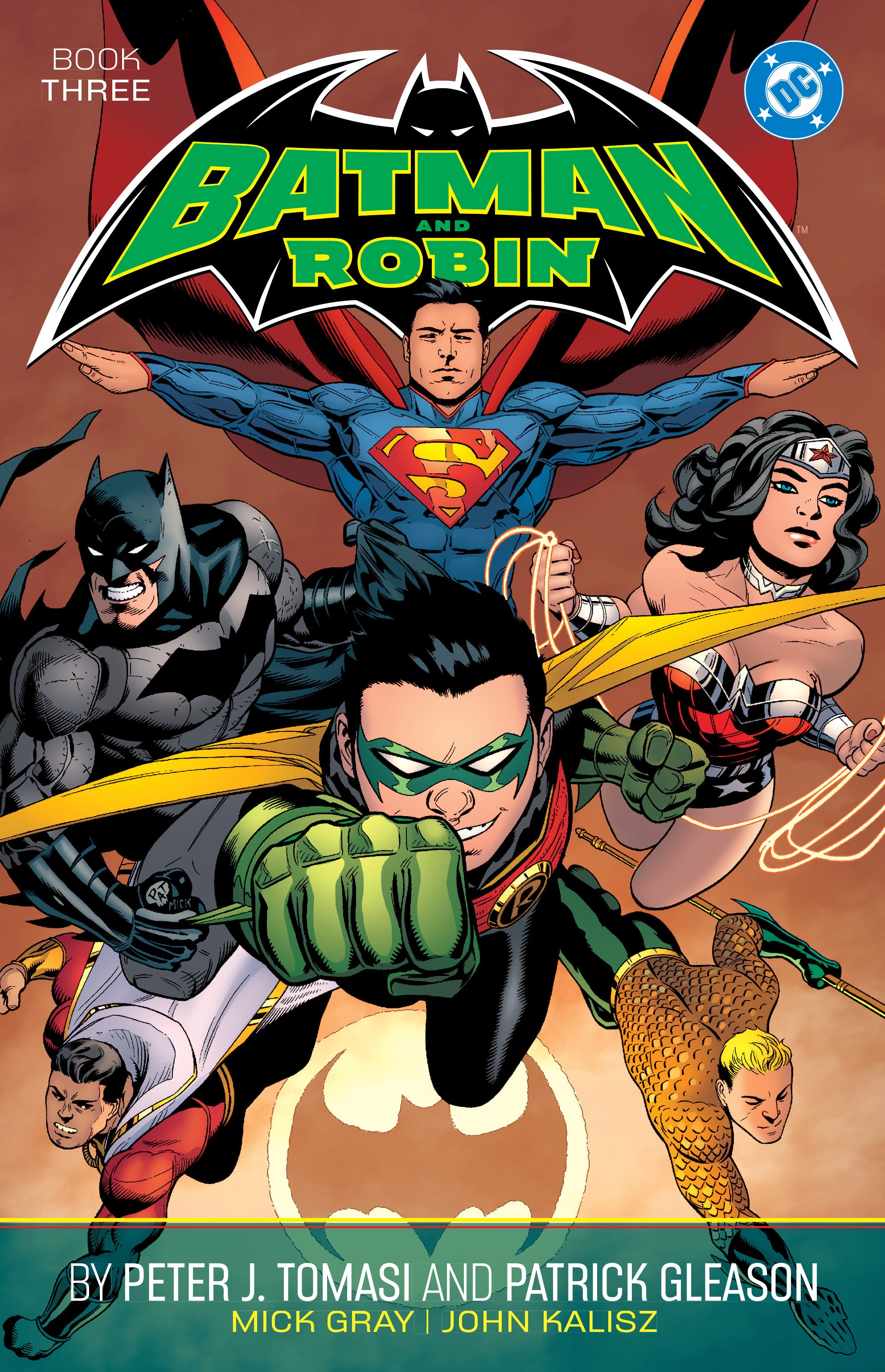 BATMAN AND ROBIN BY PETER J TOMASI AND PATRICK GLEASON TRADE PAPERBACK BOOK 03