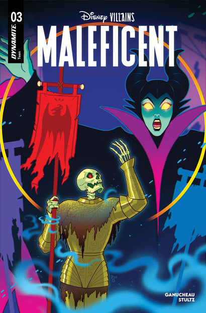 DISNEY VILLAINS MALEFICENT #3 COVER A PAULINA GANUCHEAU