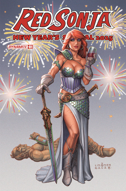 RED SONJA NEW YEARS SPECIAL 2025 #1 (ONE SHOT) COVER A JOSEPH MICHAEL LINSNER
