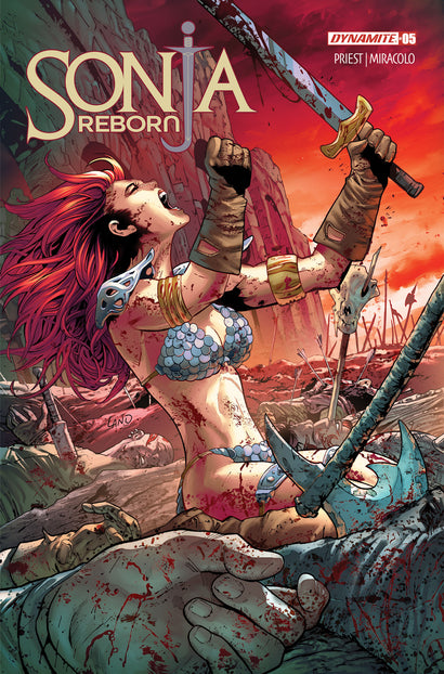 SONJA REBORN #5 COVER D GREG LAND VARIANT