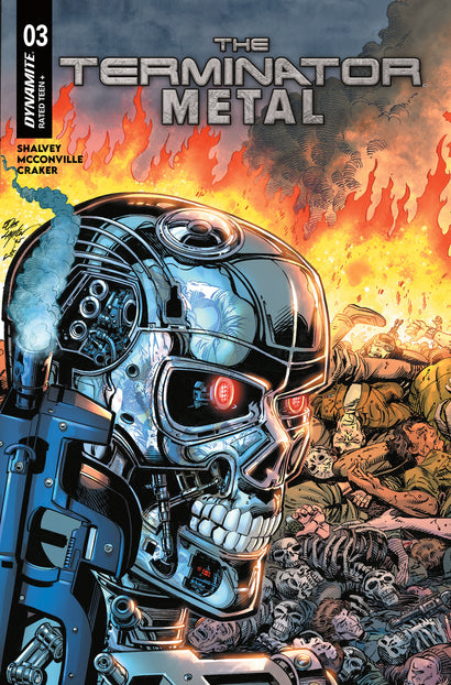 TERMINATOR METAL #3 COVER B BOB LAYTON VARIANT