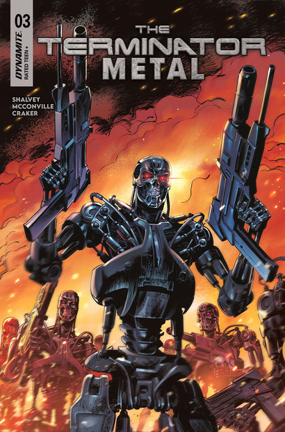 TERMINATOR METAL #3 COVER D PAOLO ANTIGA VARIANT