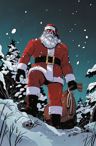 TERMINATOR SANTA CLAUS IS COMING TO TOWN #1 (ONE SHOT) COVER E WILL ROBSON METAL VIRGIN VARIANT