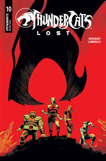 THUNDERCATS LOST #10 COVER A DECLAN SHALVEY