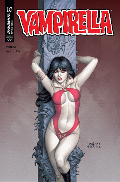 VAMPIRELLA #10 COVER C JOSEPH MICHAEL LINSNER VARIANT